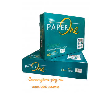 Папір А4,80 гр.500 л.Paper One OPTIMAL