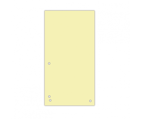 Індекс-розділювач (100шт), картон, жовтий