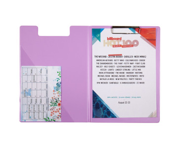 Папка-планшет Pastelini бузкова 3659