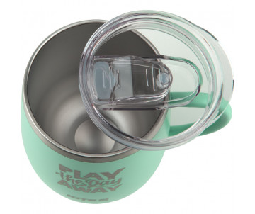 Thermal mug 360 ml, turquoise 27871