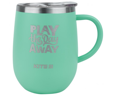 Thermal mug 360 ml, turquoise 27871