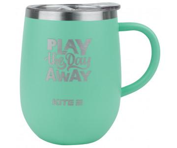 Thermal mug 360 ml, turquoise 27871