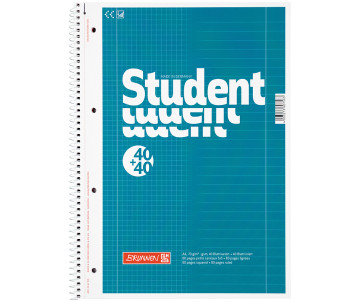 College block A4 lin+klit 80 sheets 1726