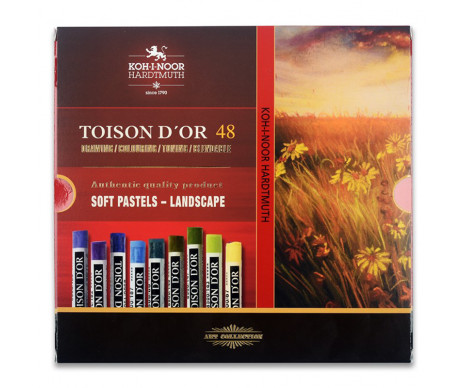 Chalk-pastel T.D&#39;OR 48 p Landscape