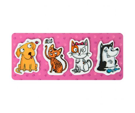 Bookmarks plastic 4x20 pcs Pets 27126