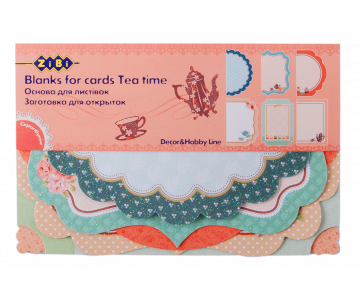 Основа для листівок "Tea time" 10.2*15.3см