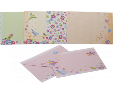 Basis for cards with colored envelopes 