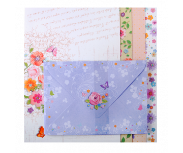 Basis for cards with colored envelopes Charm 10.5*14.8 cm