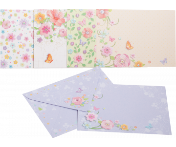 Basis for cards with colored envelopes Charm 10.5*14.8 cm