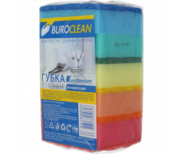 Губки кухонные 5 шт BuroClean