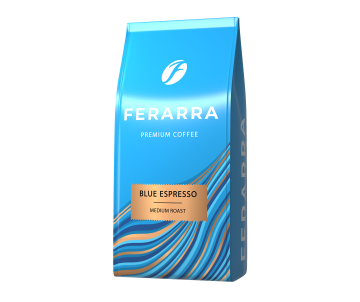 Кава в зернах 1кг FERARRA Blue Espresso 28637