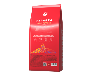 Кава в зернах 1кг FERARRA CREMA IRLANDESE 28638