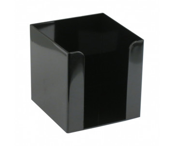 Бокс для бумаги 90x90x90 мм черный 1924
