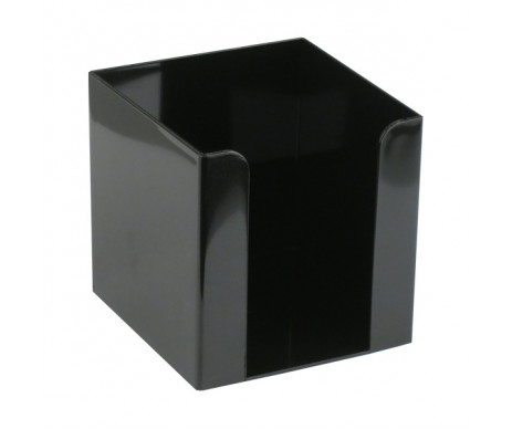 Бокс для бумаги 90x90x90 мм черный 1924