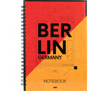 Notebook Berlin A5, 96 sheets 621