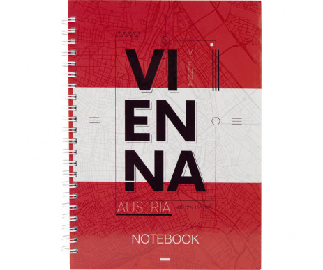 Notebook Vienna A5, 96 sheets 632