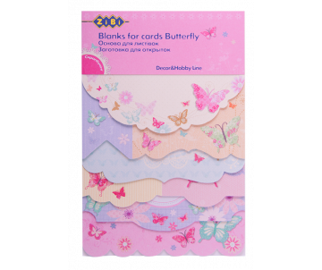 Основа для листівок "Butterfly" 10.2*15.3см