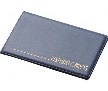 Business card holder for 24 cards PVC 