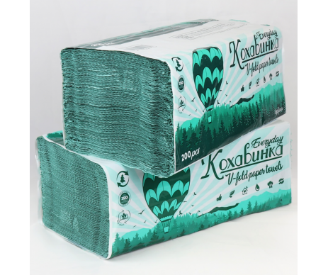 Paper towels, green waste paper KOHAVYNKA
