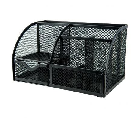 Matt black organizer stand 27128