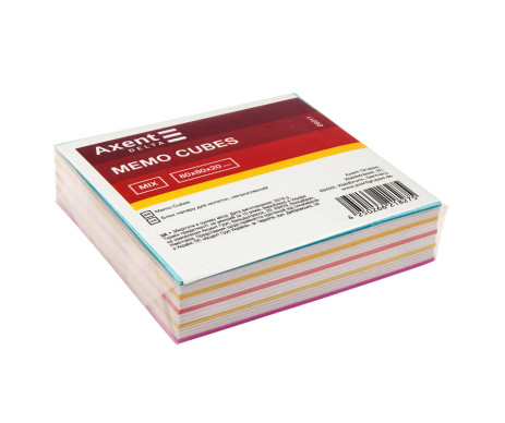 Block for notes not made glass MIX 80x80