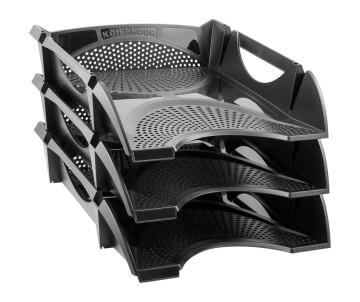 Лоток горизонт Универсал черный 2070