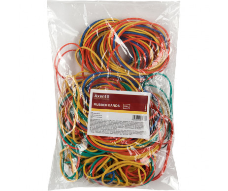 Colored rubber bands for money 200 g 980