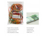 Colored rubber bands for money 200 g 980  - foto  1