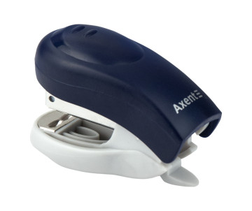 Степлер Welle-2 пласт., №24/6, 10 арк., синій