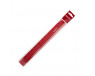 Plast ruler 30 cm matte burgundy 2032  - foto  1