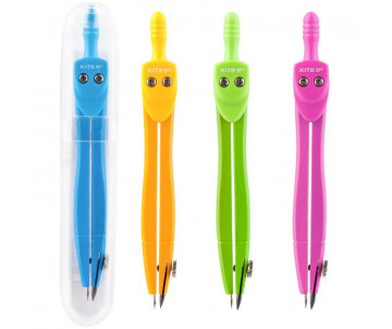 Compass in a case, assorted colors 6462