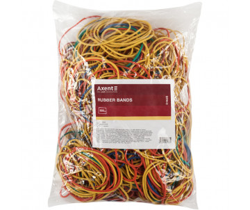 Colored rubber bands for money 500 g 984