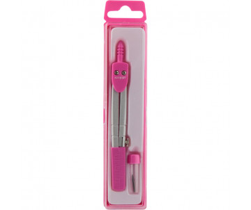 Compass + stylus in a pink case 6464