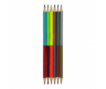 Colored pencils double-sided 6p ZB 2465