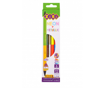 Colored pencils double-sided 6p ZB 2465