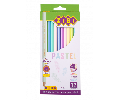 Colored pencils 12 PCs KIDS LINE ZB 2470 