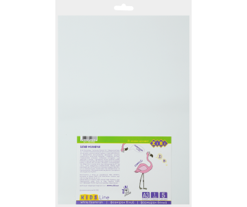 Foamiran white A3 of 5 l of 1 mmZB 1850