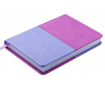 Diary dated QUATTRO A6 lilac + lavender