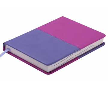 Diary dated QUATTRO A6 lilac + lavender