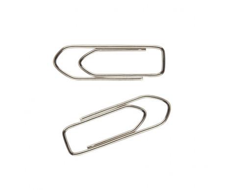 Clips nickel 28 mm 100 pcs 5514