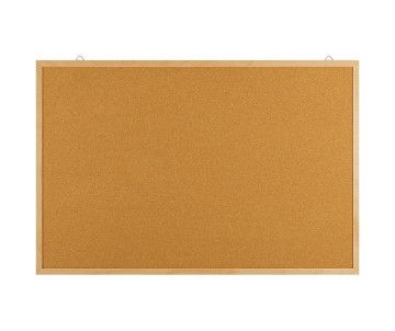 Cork board 90x120 cm wood frame 1092