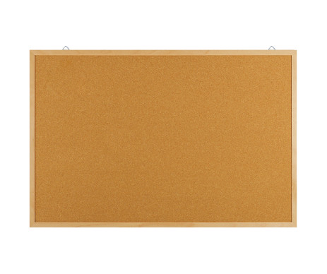 Cork board 90x120 cm wood frame 1092