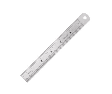 Metal ruler 15 cm 2038