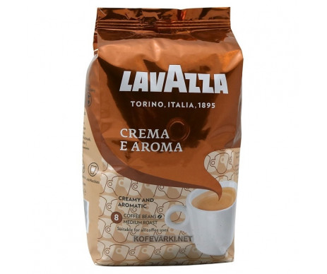 Кава в зернах Crema Aroma 1000 г "Lavazza"
