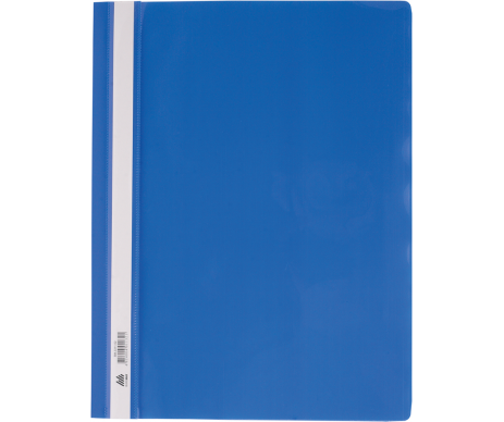 A folder with transparent top blue A4 Buromax