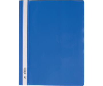 A folder with transparent top blue A4 Buromax