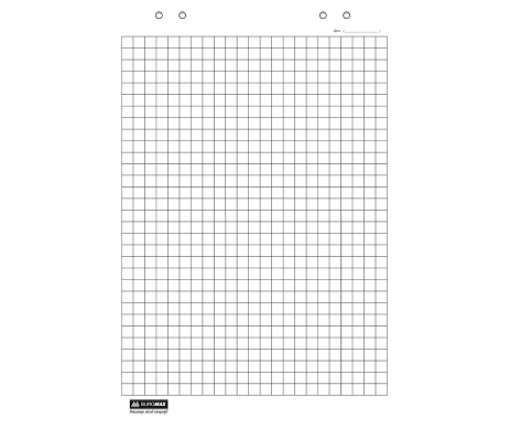 Paper for flipcharts 20 l cage 64 x 90 cm BM.2297