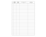 Incoming correspondence registration journal A4, office, 48 sheets  - foto  1