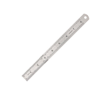 Metal ruler 20 cm 2039