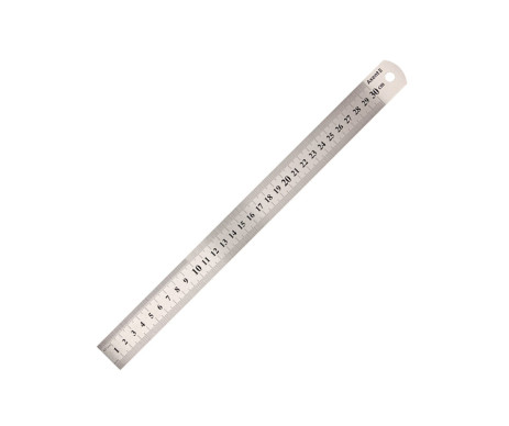 Steel ruler 30 cm 2040